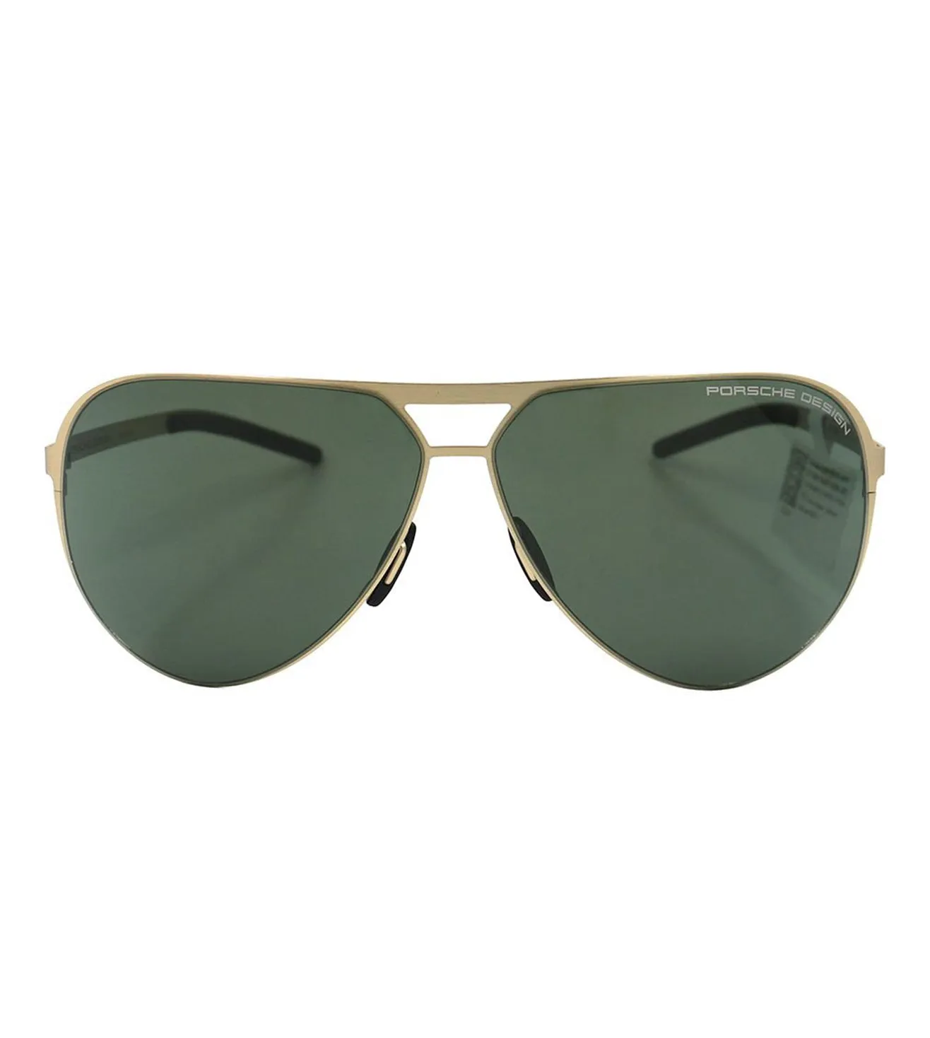 Porsche Design Unisex Green Aviator Sunglasses