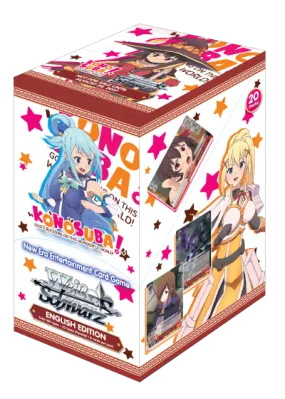 PRE-ORDER Weiss Schwarz: KONOSUBA: God's blessing on this wonderful world! Legend of Crimson ENGLISH RE-PRINT Edition Booster Box