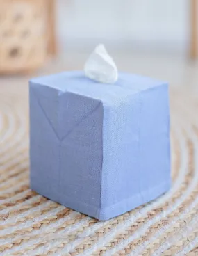 Purple Cornflower Tissue Box Cover