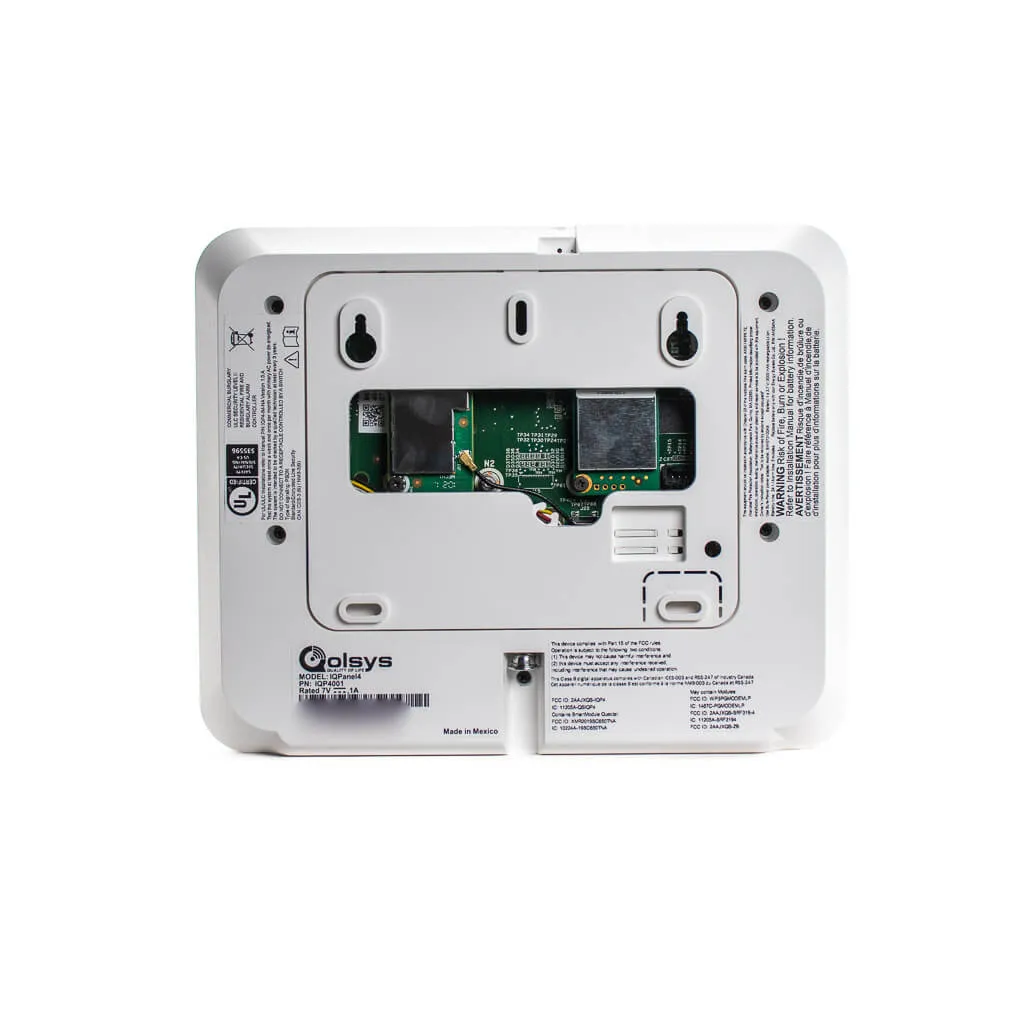 Qolsys IQ Panel 4 PowerG   345 Touchscreen Wireless Alarm System