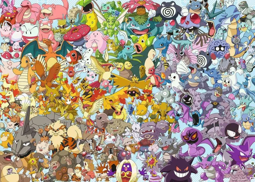 Ravensburger 1000 Piece Pokémon Challenge Jigsaw Puzzle For Ages 12 