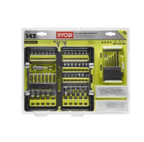 RYOBI Impact Rated Drilling and Driving Kit (142-Pieces)