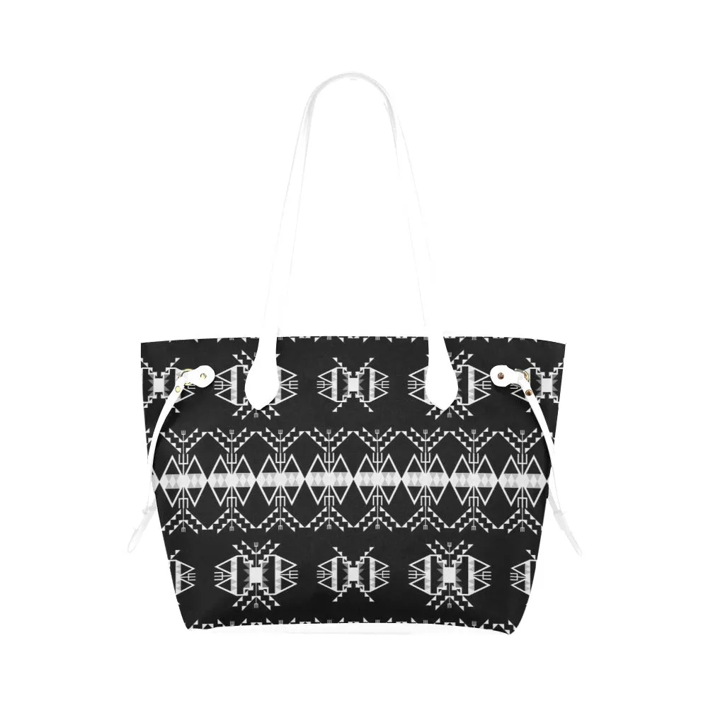 Sacred Trust Black Clover Canvas Tote Bag