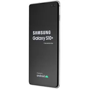 Samsung Galaxy S10  (Plus) SM-G975U (Unlocked) - 128GB / Prism White