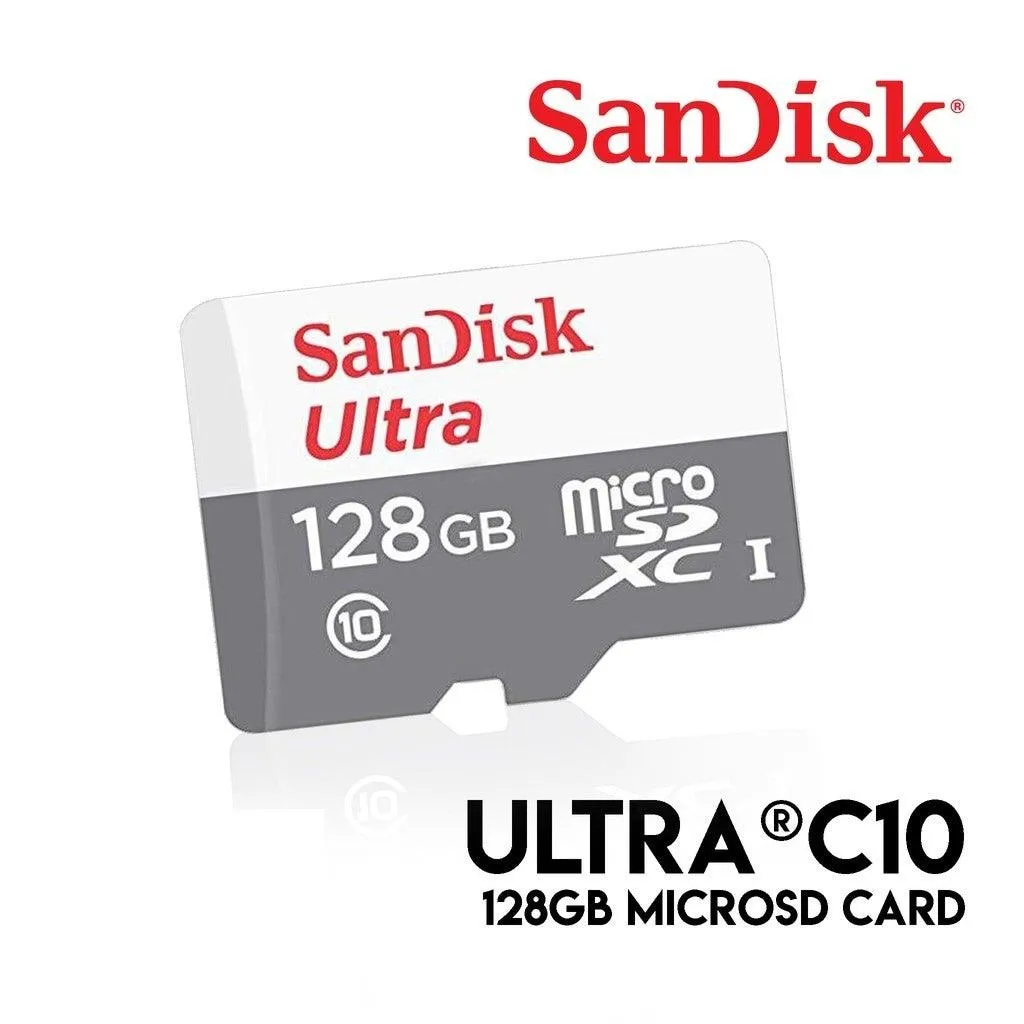 SanDisk Ultra 32GB /64GB /128GB /256GB MicroSD Memory Card