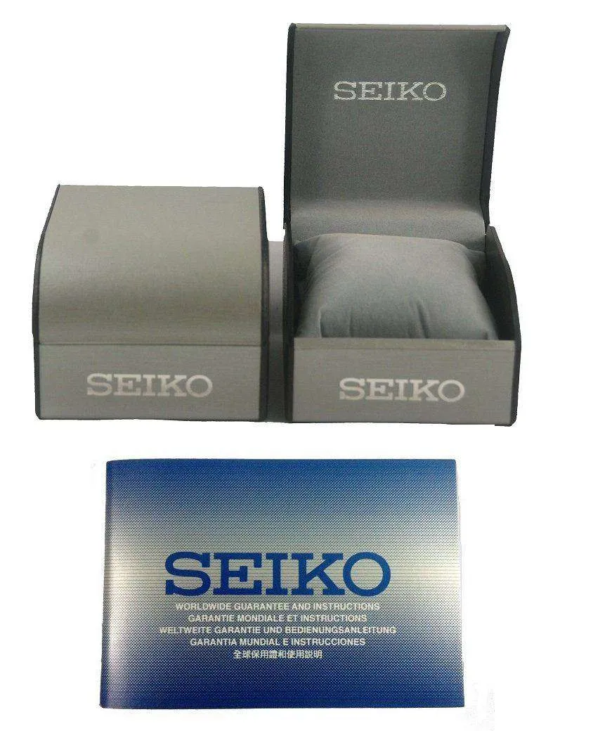 SEIKO SNKL81K1 Automatic Silver Stainless Steel Watch for Men