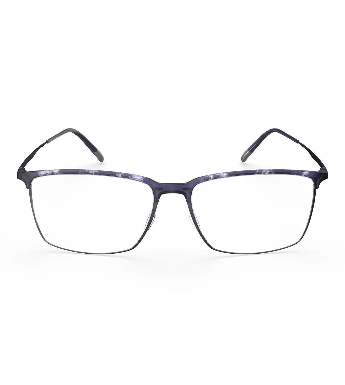 Silhouette Men's Grey Square Optical Frame