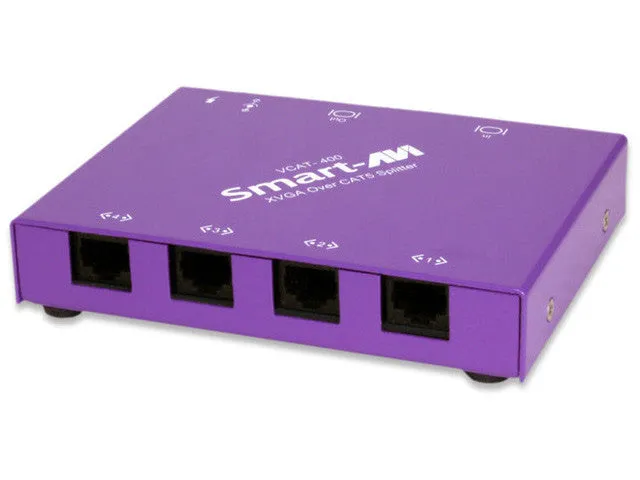 SmartAVI VCT-400S UXGA point-to-multi-point CAT5 Extender 4-Port Transmitter