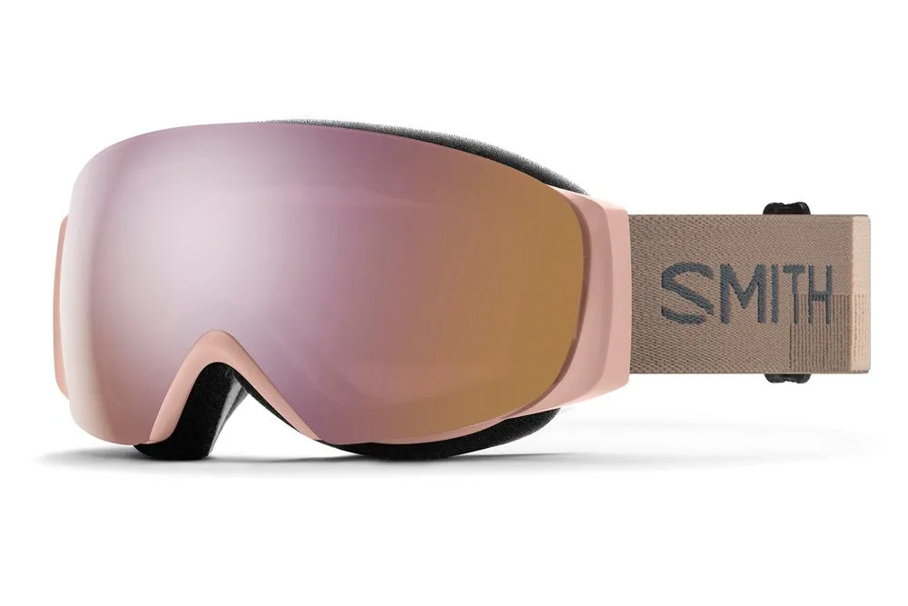 Smith I/O MAG S Asia Fit  Quartz Landscape  Goggles | ChromaPop Everyday Rose Gold Mirror   / Chromapop Storm Rose Flash