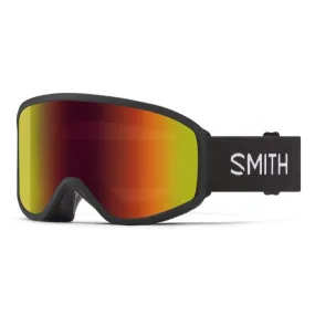 Smith Reason OTG Low Bridge Fit Black Goggles | Red Sol-X Mirror