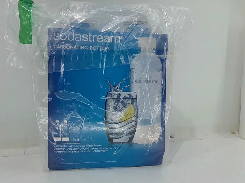 SodaStream Carbonating Bottles 1L 2 Pack