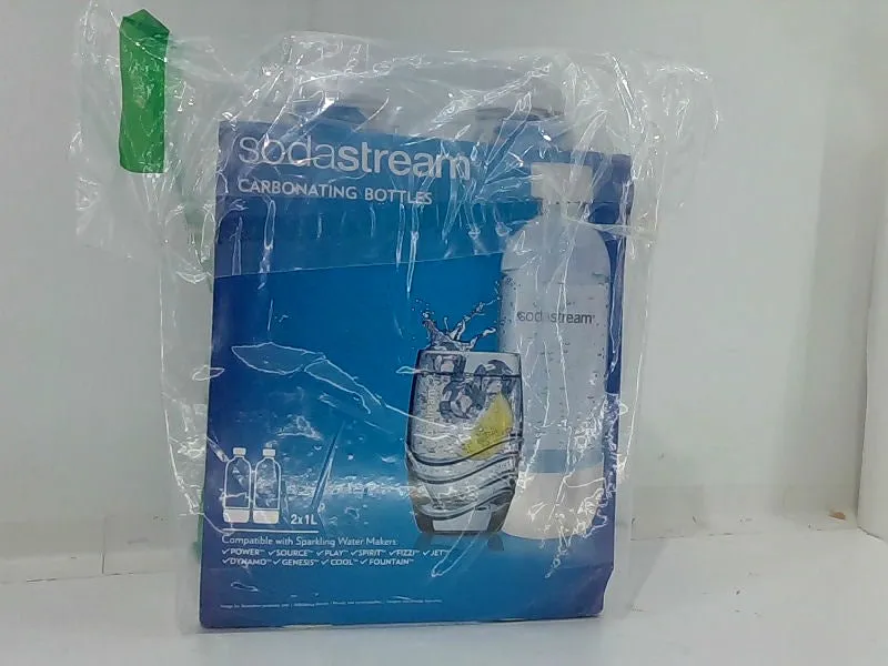 SodaStream Carbonating Bottles 1L 2 Pack