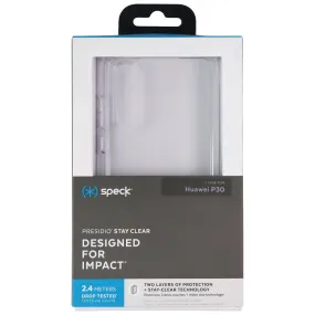 Speck Presidio Stay Clear Series Case for Huawei P30 Smartphones - Clear