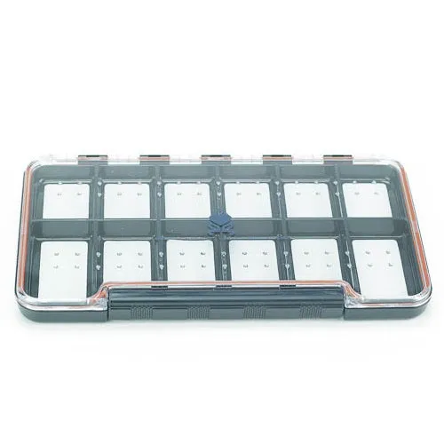 Thin Waterproof 12 Compartment Fly Box