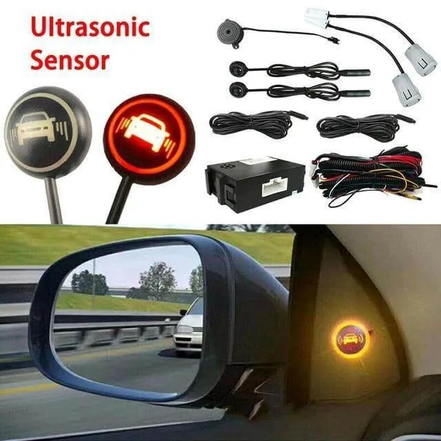 Ultrasonic Sensor Car Blind Spot Monitoring System