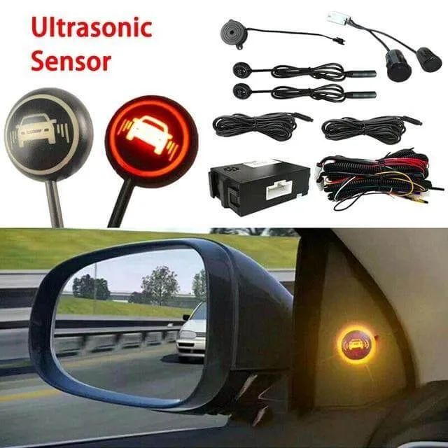 Ultrasonic Sensor Car Blind Spot Monitoring System