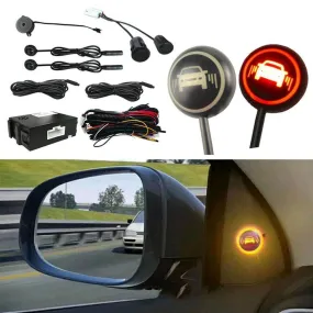 Ultrasonic Sensor Car Blind Spot Monitoring System