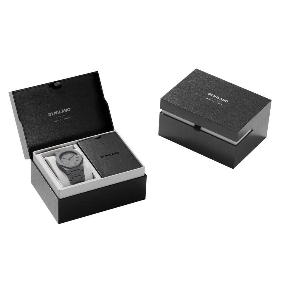 Unisex Polycarbon Grey 37mm Watch