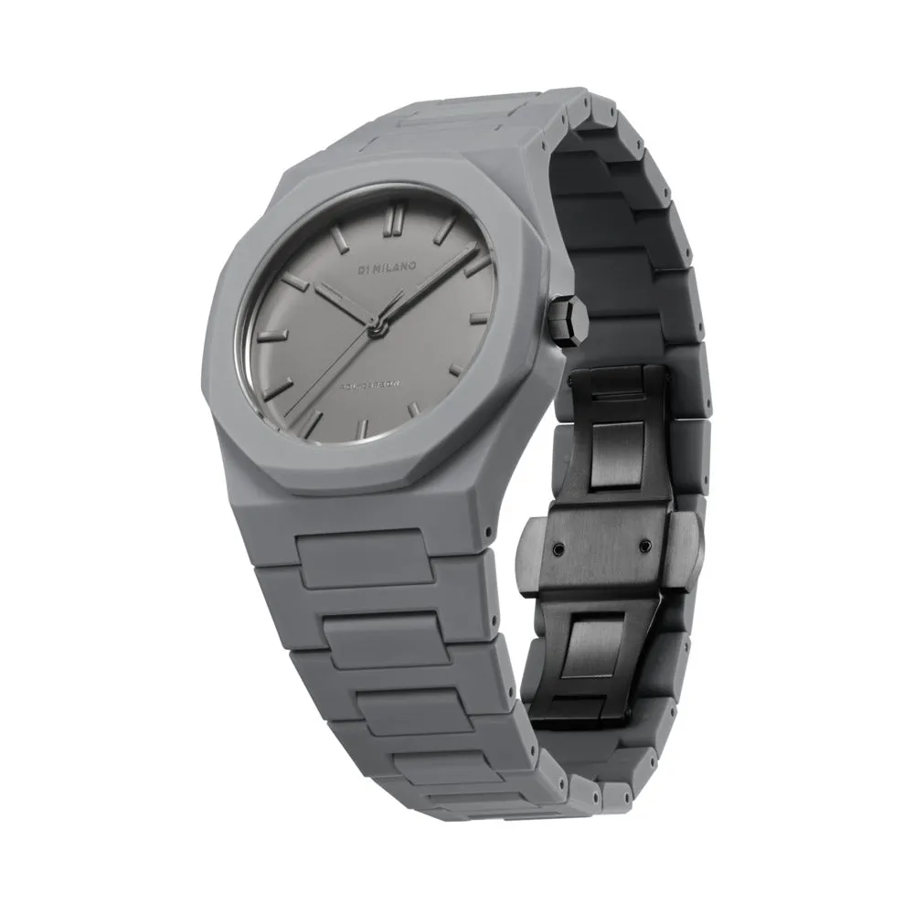 Unisex Polycarbon Grey 37mm Watch