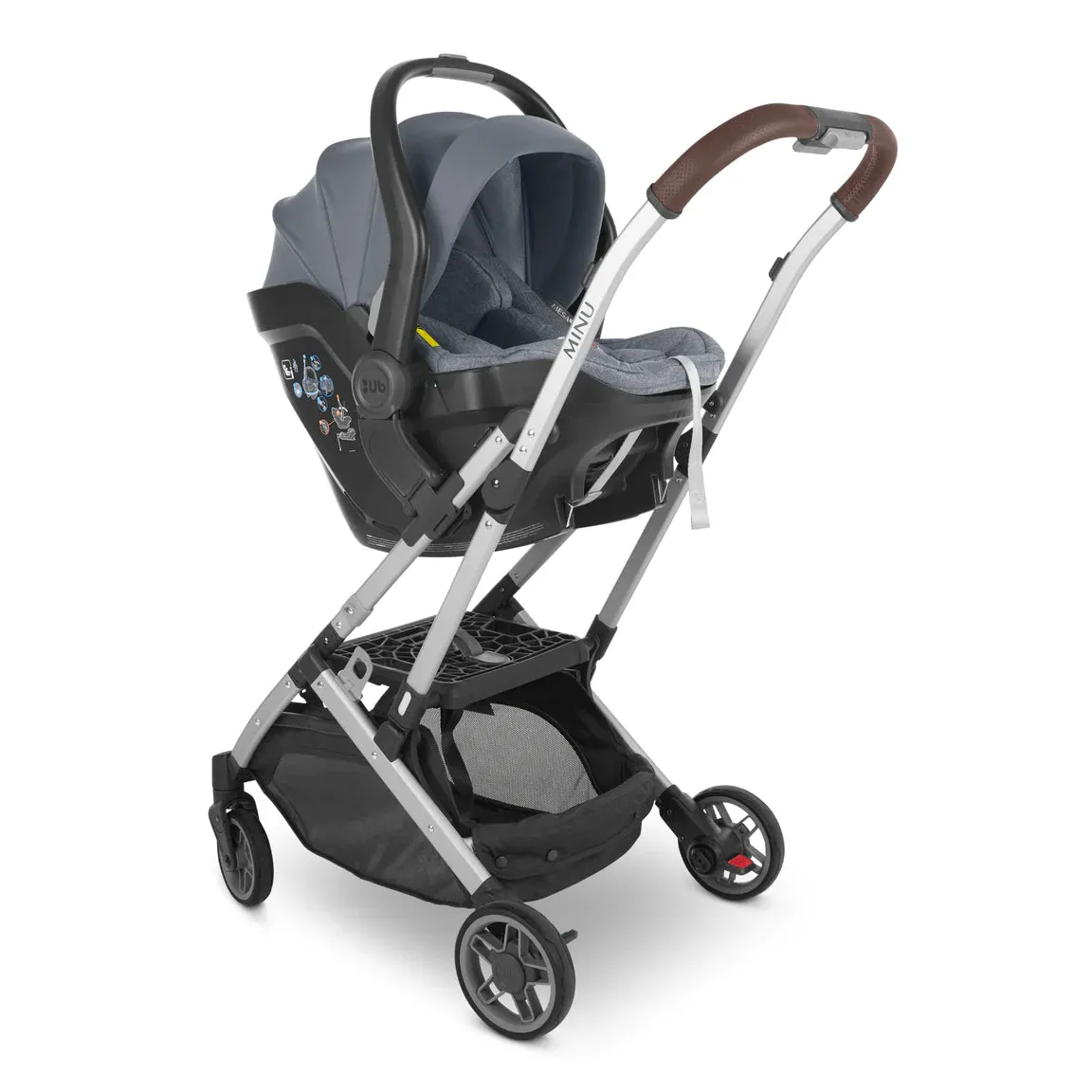 Uppababy, Minu v2 Adapters, Carrycot and Mesa