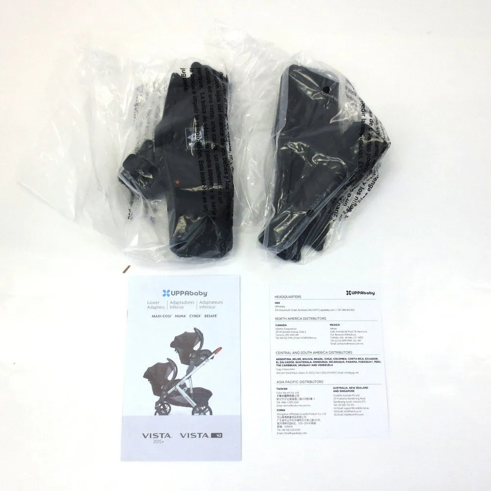 UPPAbaby Vista Lower Car Seat Adapters - For Vista 2015-2019 and Vista V2 (81014) (Open Box)