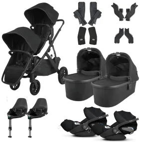 UppaBaby, Vista V2 Twin Travel Bundle w/ Cybex Cloud T