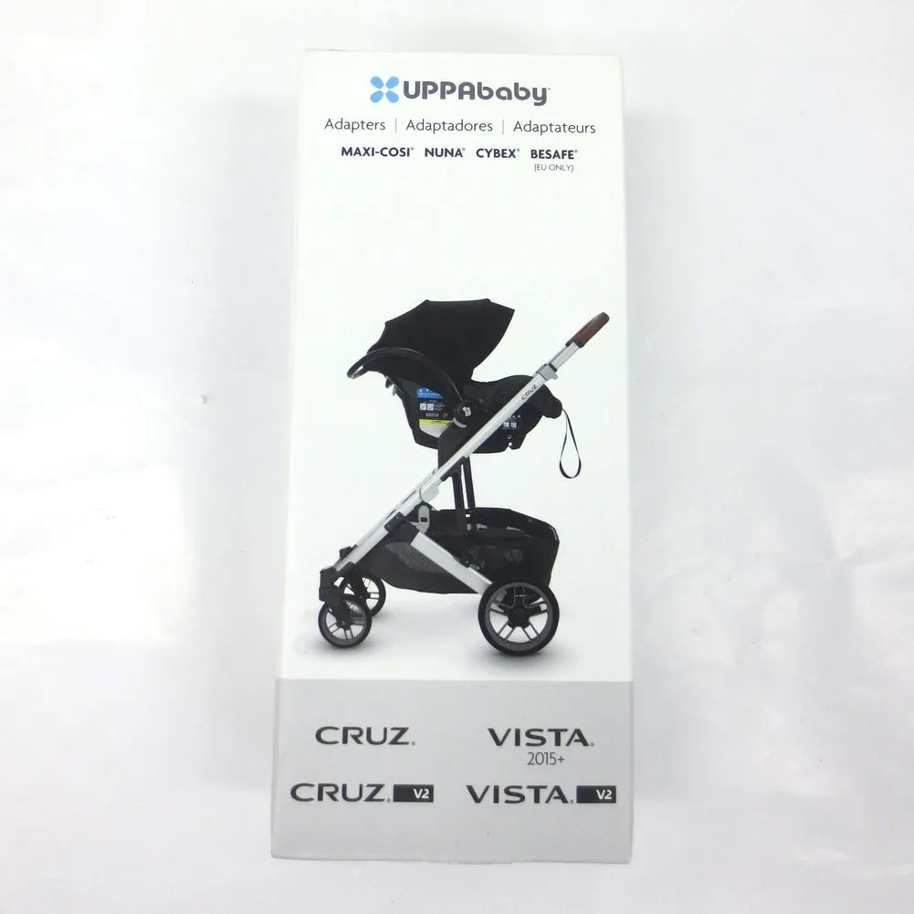 UPPAbaby Vista/Cruz V2 Upper Car Seat Adapter - Maxi-Cosi/Cybex/Nuna (85585) (Open Box)