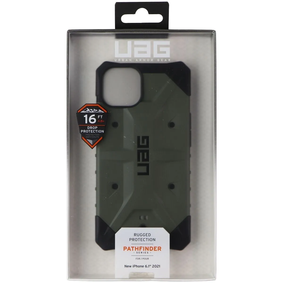 Urban Armor Gear Pathfinder Series Case for Apple iPhone 13 - Olive