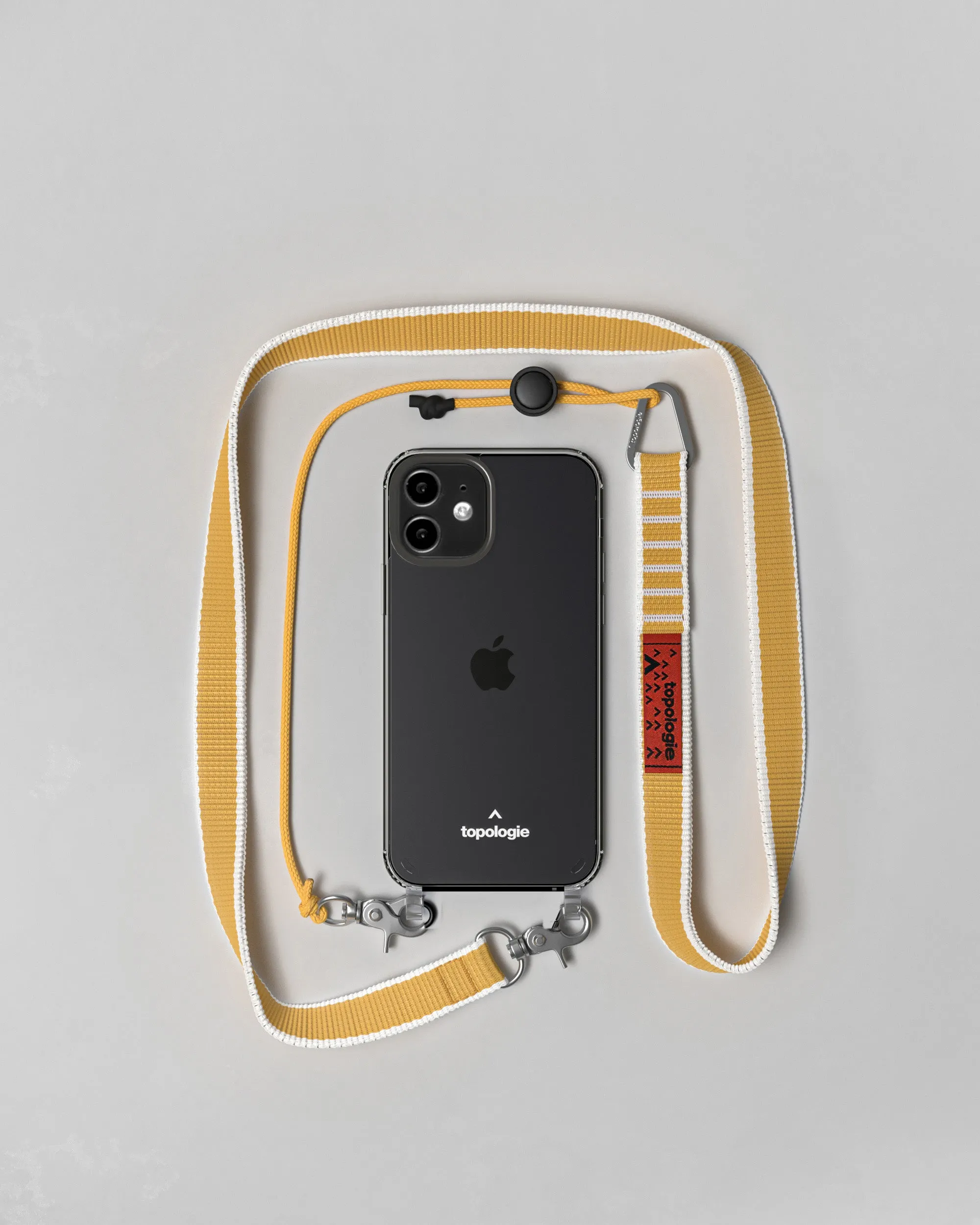 Verdon Phone Case / Clear / 20mm Mustard