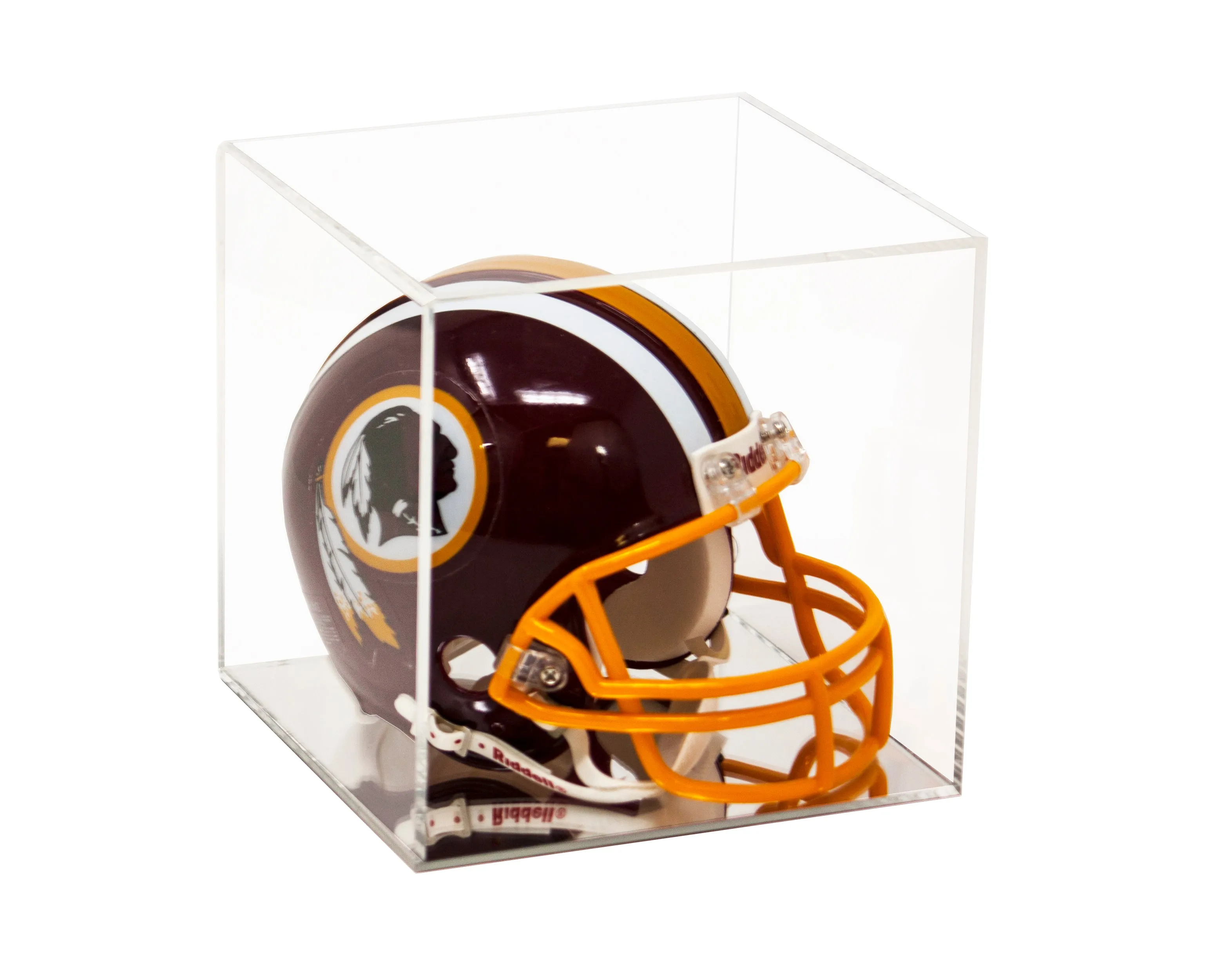 Versatile Acrylic Clear Display Case, Cube, Dust Cover or Riser 6" x 6" x 6" (A058/V31)