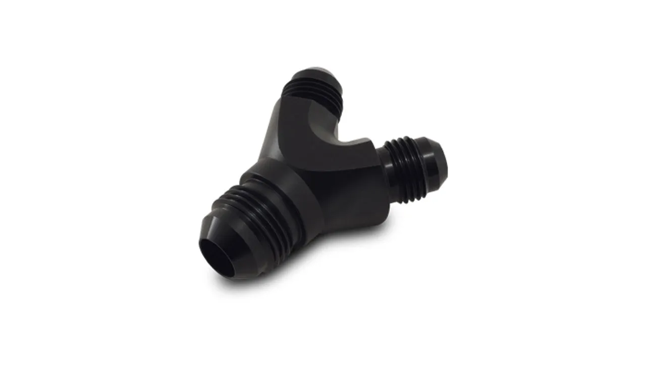 Vibrant Male AN Y Adapter Fitting; Size: -10AN x Dual -10AN - 10810