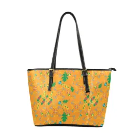 Vine Life Sunshine Leather Tote Bag/Large