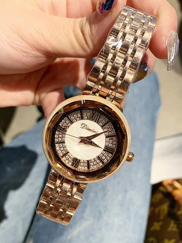 Vintage Diamond Fashion Womens' Watch