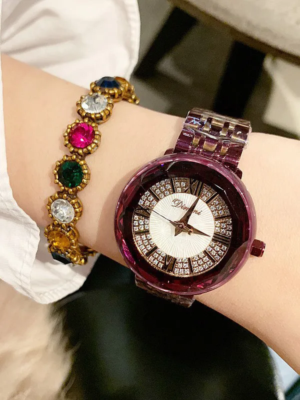 Vintage Diamond Fashion Womens' Watch