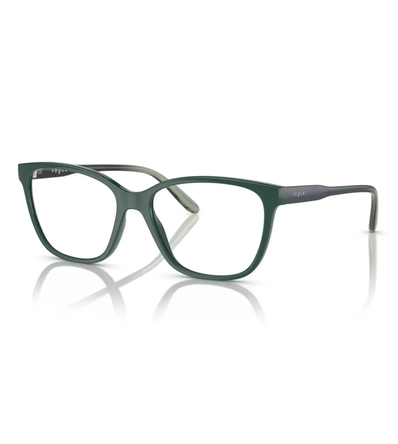 Vogue Women's Green Square Optical Frame