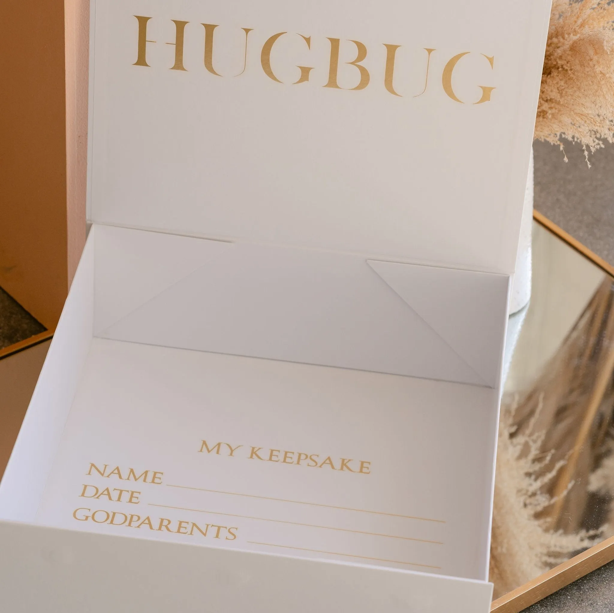 Wrap Around Armenian NAME Christening Box