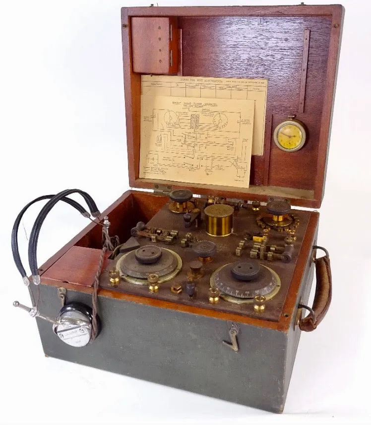 WW1 Wireless Telegraph W/T Buzzer Made By Tingey Wireless Ltd