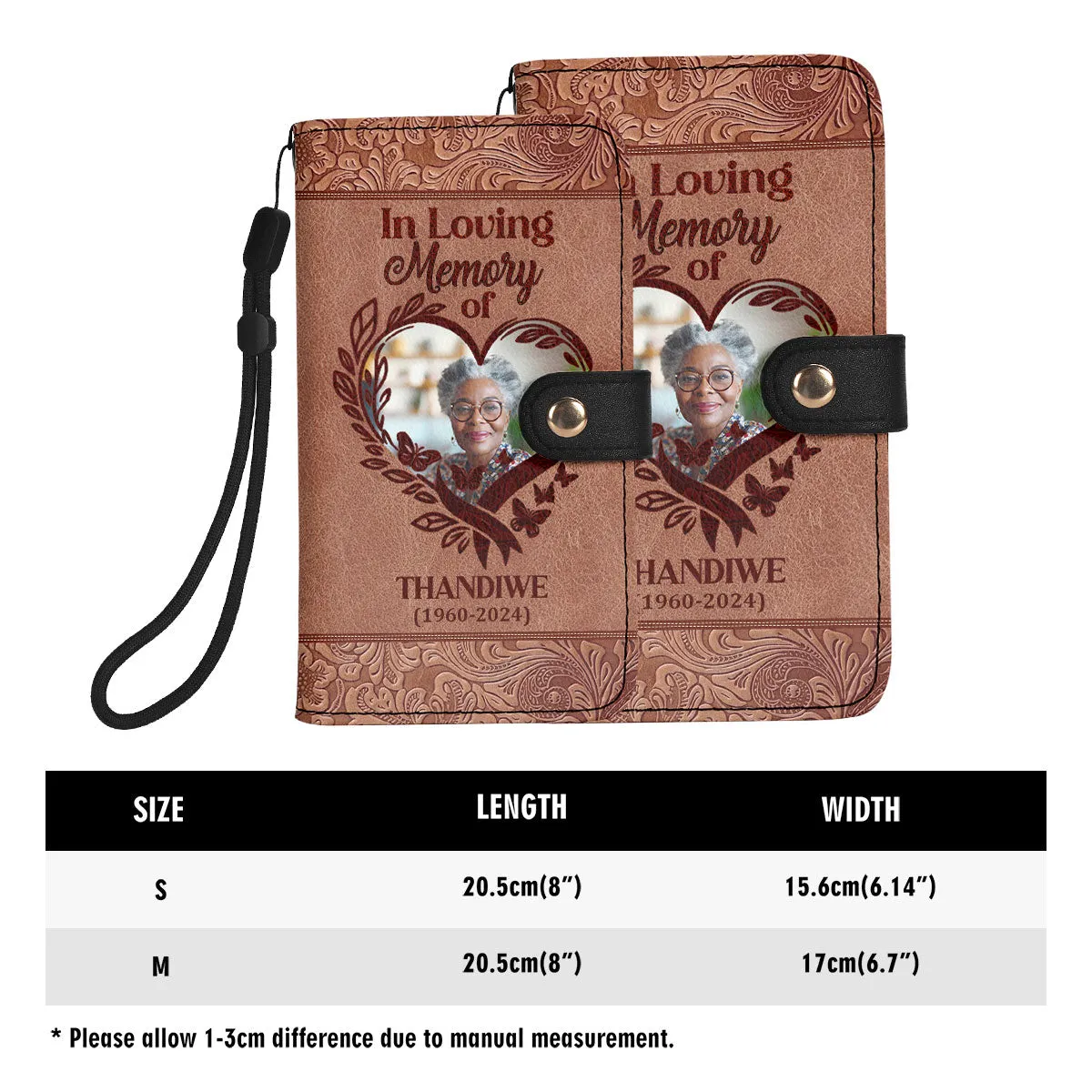 Your Wings Were Ready - Personalized Wallet Case SBWACLM2005M